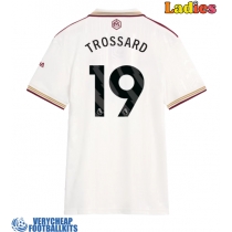Arsenal Leandro Trossard #19 Replica Third Shirt Ladies 2025-26 Short Sleeve